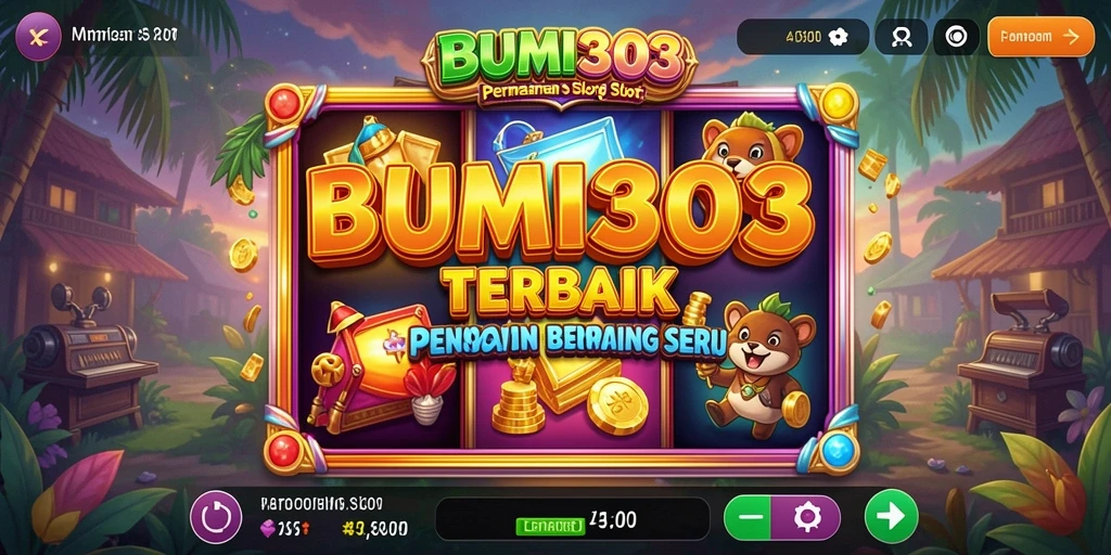 Tampilan menarik dari game Slot BUMI303 yang mengasyikkan.