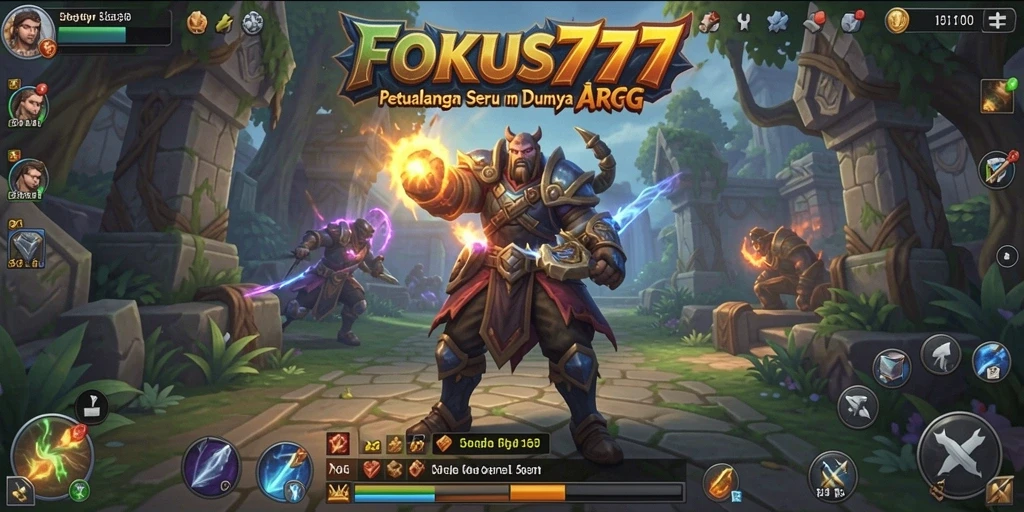 Screenshot gameplay FOKUS777 yang menampilkan aksi seru dan grafis yang memukau.