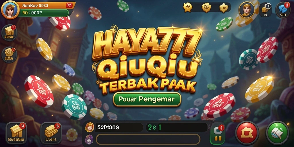 Tampilan seru dari gameplay HAYA777 dengan interaksi pemain.