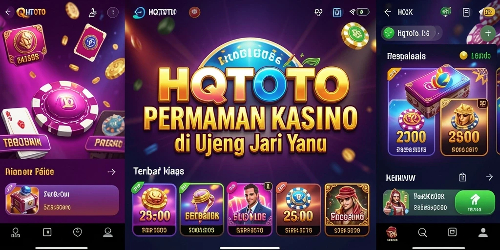 Tampilan gameplay menarik HQTOTO yang memikat para pemain Kasino.