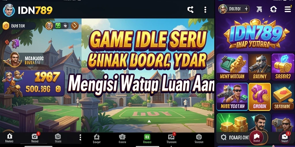 Tampilan gameplay yang menarik dari IDN789, sempurna untuk penggemar genre Idle.