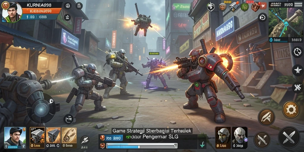 Screenshot utama KURNIA898 menampilkan aksi strategis yang mendebarkan.