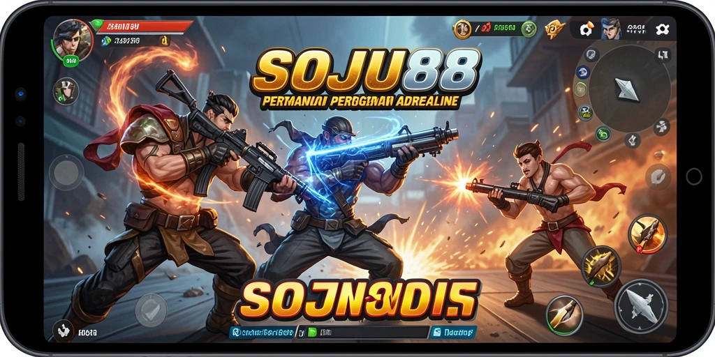 Gameplay SOJU88 menampilkan pertarungan seru dengan grafis menawan.