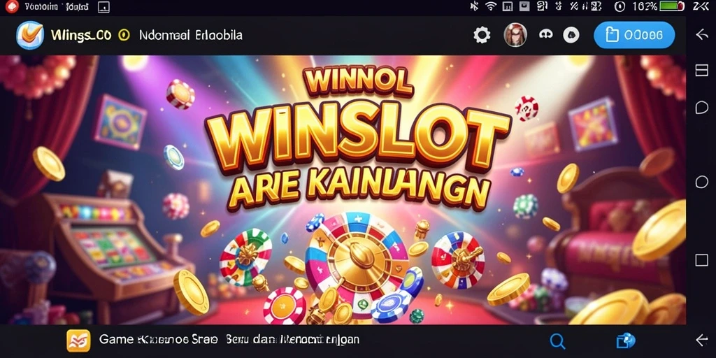 Tampilan gameplay seru WINSLOT dengan kombinasi kemenangan.